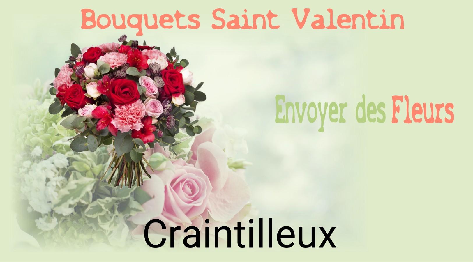 Roses de Saint-Valentin livrées à Craintilleux